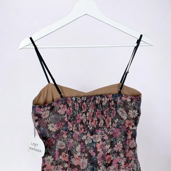NWT LOST+WANDER Botanique Midi Dress - Picture 5 of 5